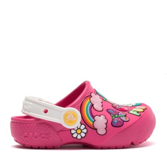 Crocs Playful Patches Slip-On little girls sz 3 Ne - Picture 2 of 4